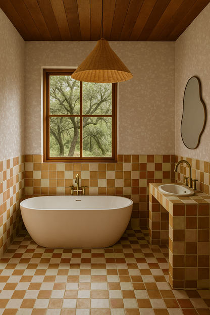 Mojave Terrazzo Wallpaper, neutral and white - Tampa Home & Garden Store