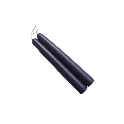 Mole Hollow Taper Pair (Plum Purple) - - Tampa Home & Garden Store