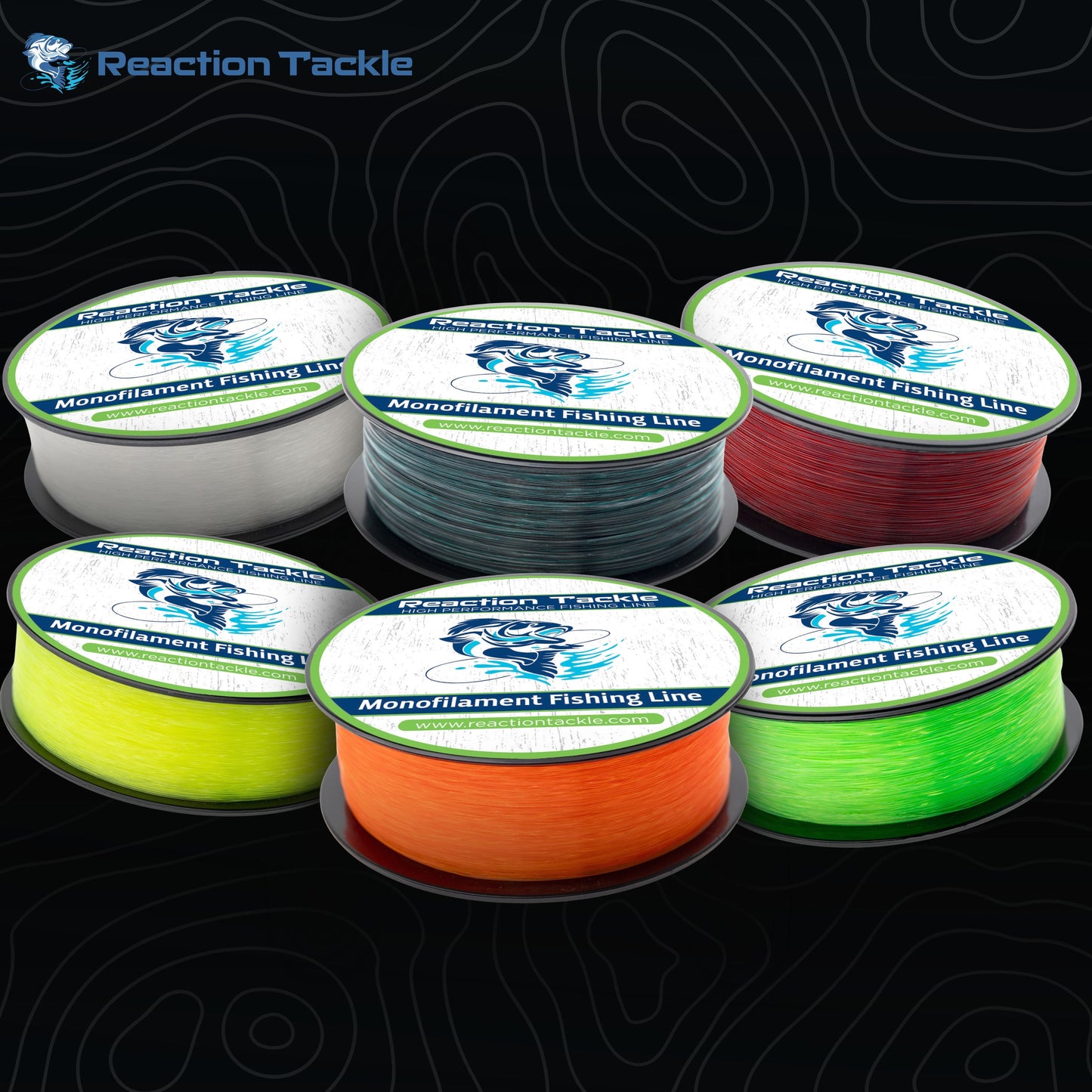 Línea de pesca de monofilamento de nailon Reaction Tackle