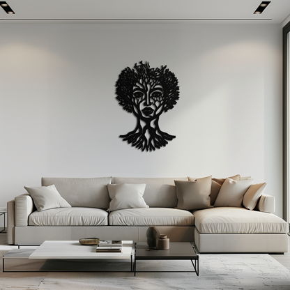 Monstera Leaf Trio Metal Wall Art – Modern Botanical Black Wall Decor- KAF554 - Tampa Home & Garden Store