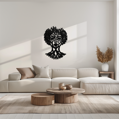 Monstera Leaf Trio Metal Wall Art – Modern Botanical Black Wall Decor- KAF554 - Tampa Home & Garden Store