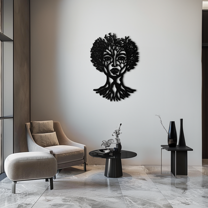 Monstera Leaf Trio Metal Wall Art – Modern Botanical Black Wall Decor- KAF554 - Tampa Home & Garden Store