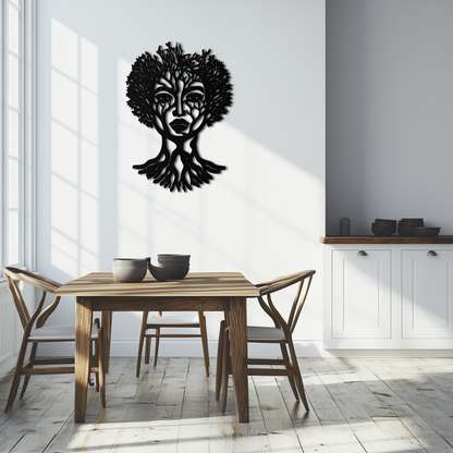 Monstera Leaf Trio Metal Wall Art – Modern Botanical Black Wall Decor- KAF554 - Tampa Home & Garden Store