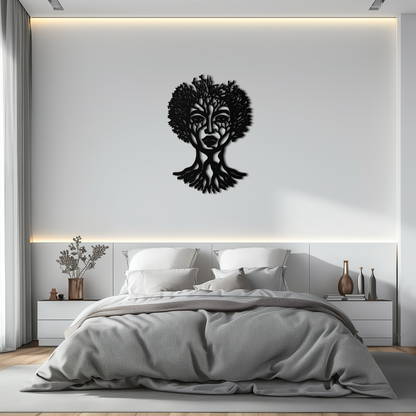 Monstera Leaf Trio Metal Wall Art – Modern Botanical Black Wall Decor- KAF554 - Tampa Home & Garden Store