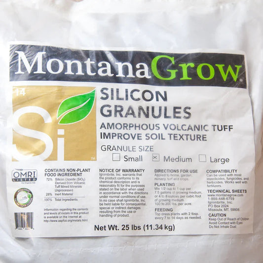 MontanaGrow Organic Granular Silicon (25 lb) - Tampa Home & Garden Store
