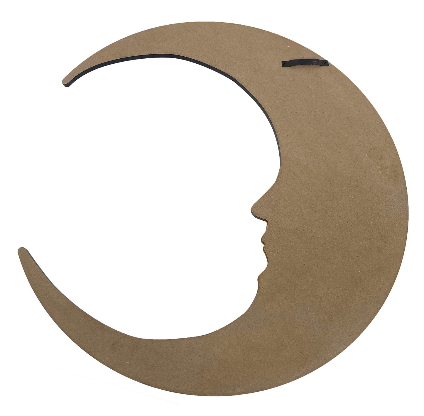 Moon Wall Art Ready to Hang 20" Celestial Crescent Yellow Moon Wall Decor - Tampa Home & Garden Store