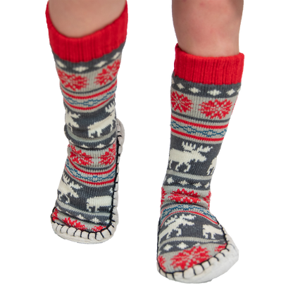 Moose Fair Isle Kids Mukluk - Tampa Home & Garden Store
