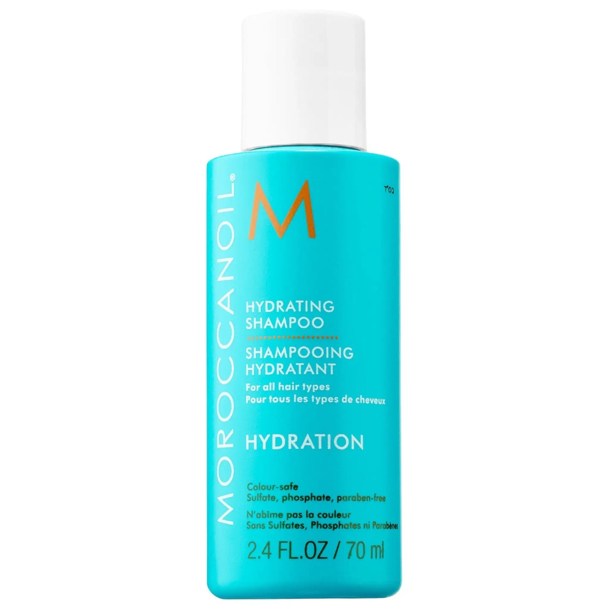 Moroccanoil Extra Volume Shampoo bottle turquoise with white cap on Tampa Home & Garden Store