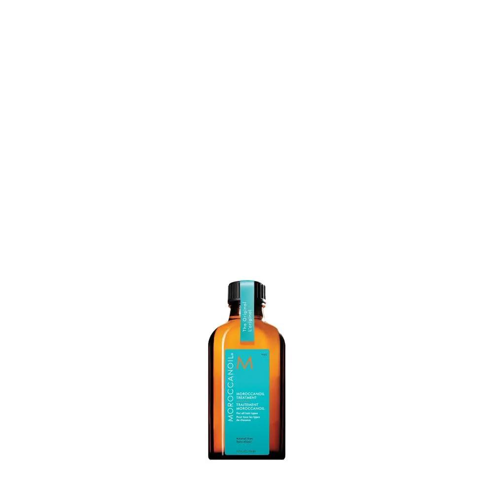 Moroccanoil Treatment Hair Oil amber bottle with turquoise label by Nava Beauty on Tampa Home & Garden Store