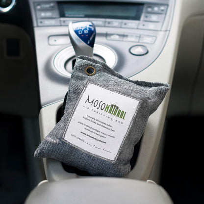 🌿 Moso Natural Bamboo Charcoal Air Purifying Bag – Odor Eliminator & Closet Deodorizer - Tampa Home & Garden Store