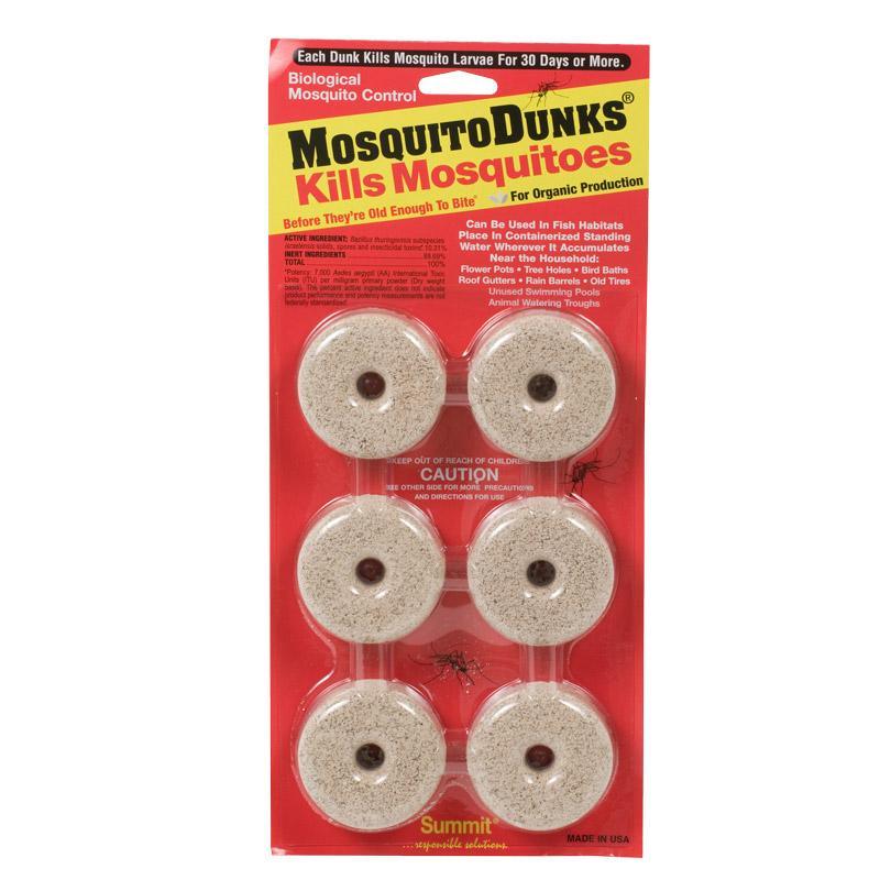Mosquito Bt Floating Donuts/Dunks (Pack of 6) - Tampa Home & Garden Store