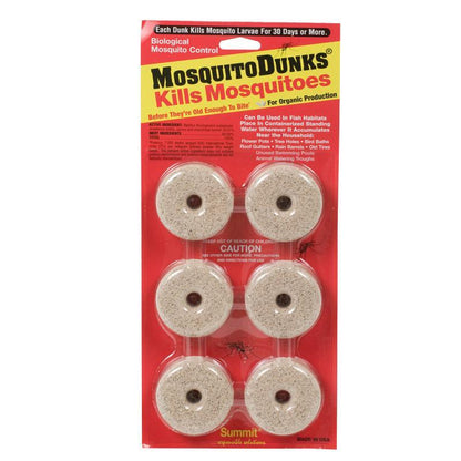 Mosquito Bt Floating Donuts/Dunks (Pack of 6) - Tampa Home & Garden Store