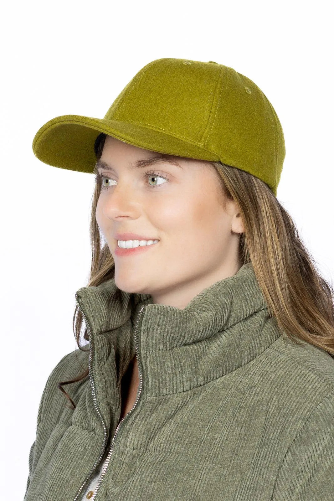 Mossy Pine Wool Baseball Cap - Tampa Home & Garden Store