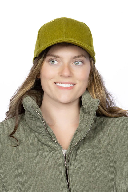 Mossy Pine Wool Baseball Cap - Tampa Home & Garden Store