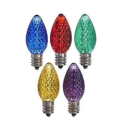 Multi C7 Led Bulbs 5 Piece - Tampa Home & Garden Store