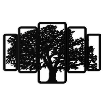 Multi-Panel Tree Metal Wall Art – Nature-Inspired Decor - KAF213 - Tampa Home & Garden Store