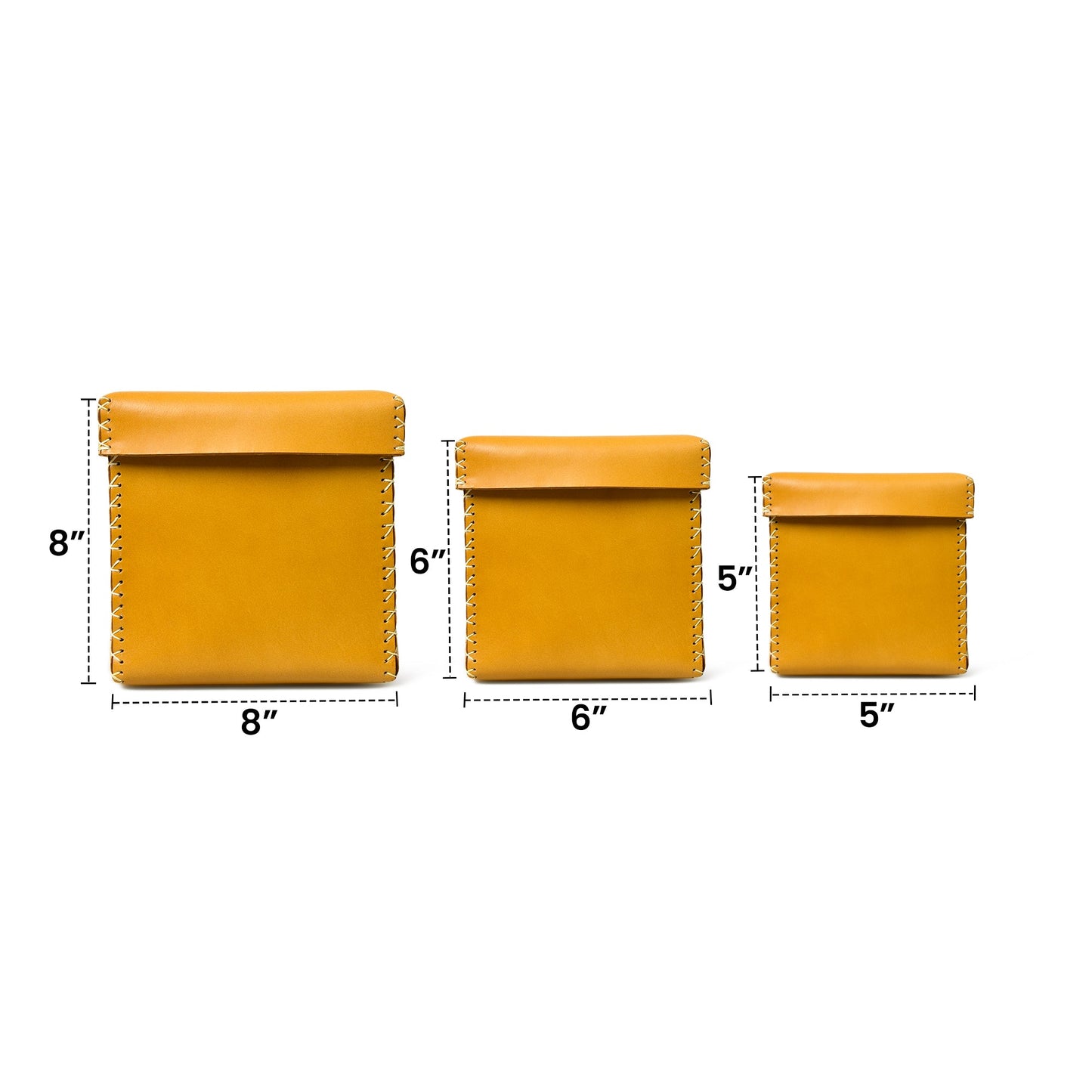Multi Utility Leather Storage Box - Tampa Home & Garden Store