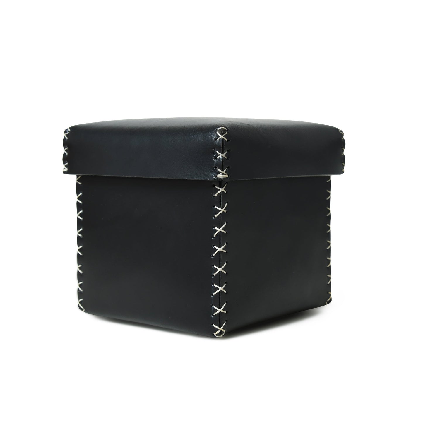 Multi Utility Leather Storage Box - Tampa Home & Garden Store