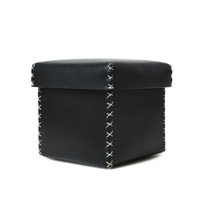 Multi Utility Leather Storage Box - Tampa Home & Garden Store