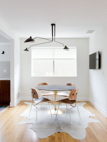 Arachnia suspended 3-arm ceiling light, black metal with rotating reflectors Moktan Sabai on Tampa Home & Garden Store