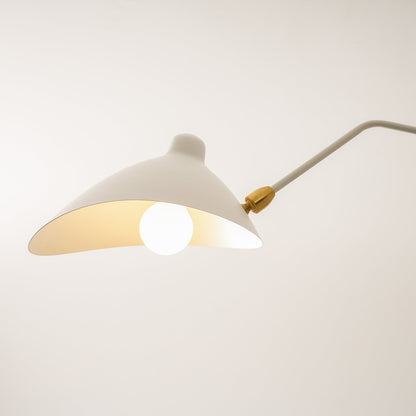 Arachnia 3-Arm hanging ceiling light white with brass joint Moktan Sabai on Tampa Home & Garden Store