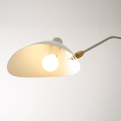 Arachnia 3-arm ceiling light with rotating reflectors white exterior gold interior Moktan Sabai on Tampa Home & Garden Store
