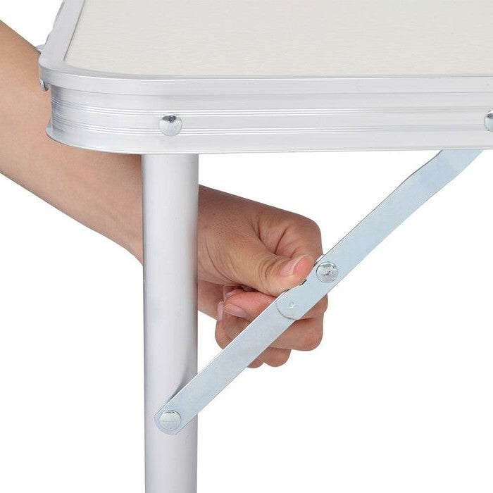 Multipurpose Indoor/Outdoor Lightweight Folding Table with Carry Handle - Tampa Home & Garden Store