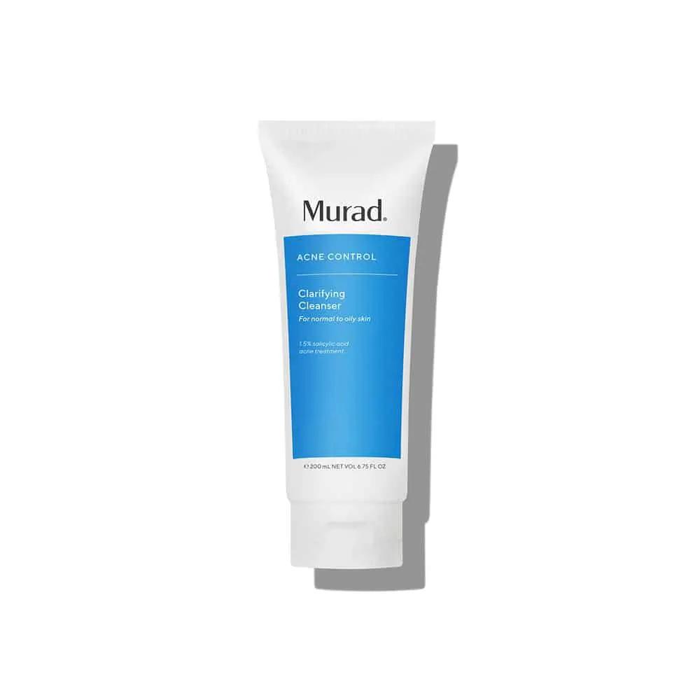 Murad Clarifying Cleanser tube with blue Acne Control label on Tampa Home & Garden Store