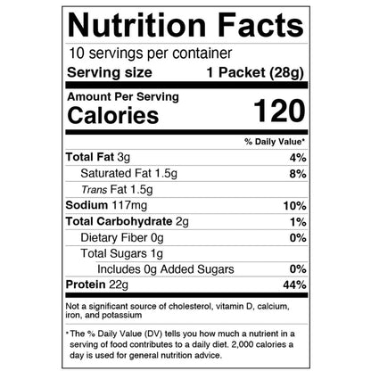 Meal Boosters Muscle Boosters White Cheddar Box whey protein isolate nutrition facts, 10 servings on Tampa Home & Garden Store