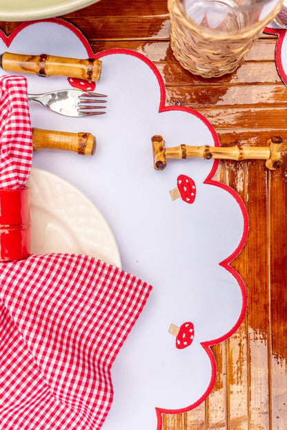 Mushroom Placemat - Tampa Home & Garden Store
