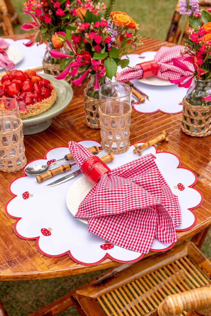 Mushroom Placemat - Tampa Home & Garden Store
