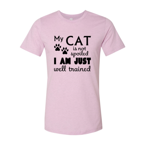 My Cat Is Not Spoiled T-Shirt - Tampa Home & Garden Store