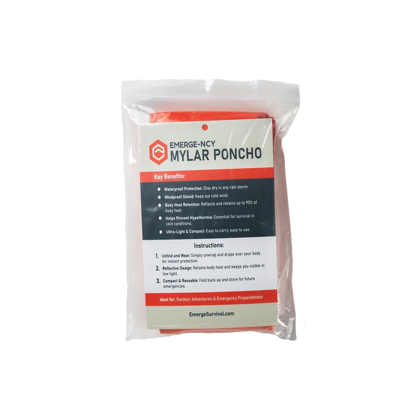 Mylar Poncho - Tampa Home & Garden Store