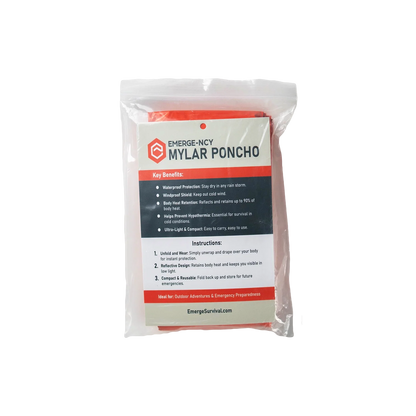 Mylar Poncho - Tampa Home & Garden Store