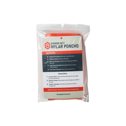 Mylar Poncho - Tampa Home & Garden Store