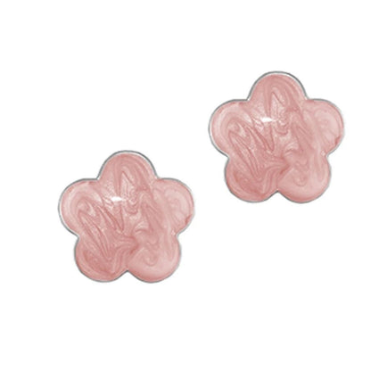 Daisy earrings set of 2 pink enamel flower studs by Lauren G Adams on Tampa Home & Garden Store