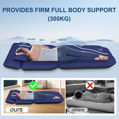 Dikasun SUV Air Mattress navy with flocking and extra-thick Oxford surface for better support on Tampa Home & Garden Store