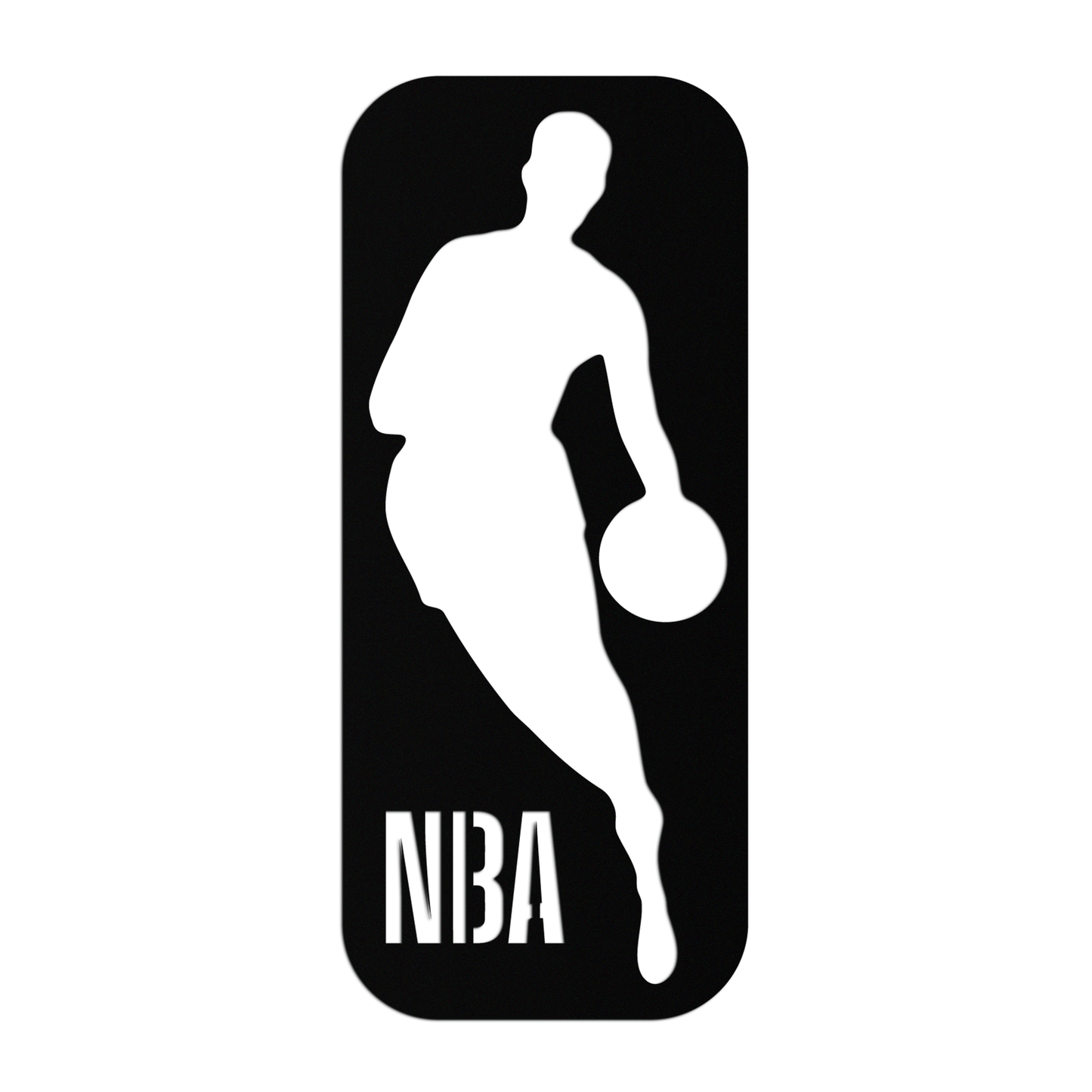 NBA Basketball Player Silhouette Metal Wall Art – Iconic Sports Decor for Game Rooms- KAF676 - Tampa Home & Garden Store