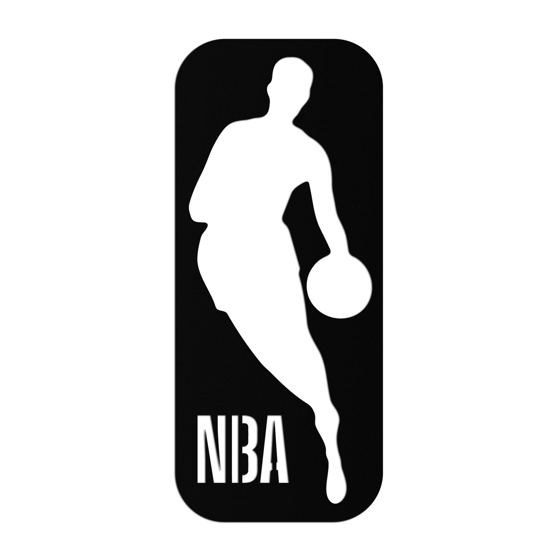 NBA Basketball Player Silhouette Metal Wall Art – Iconic Sports Decor for Game Rooms- KAF676 - Tampa Home & Garden Store