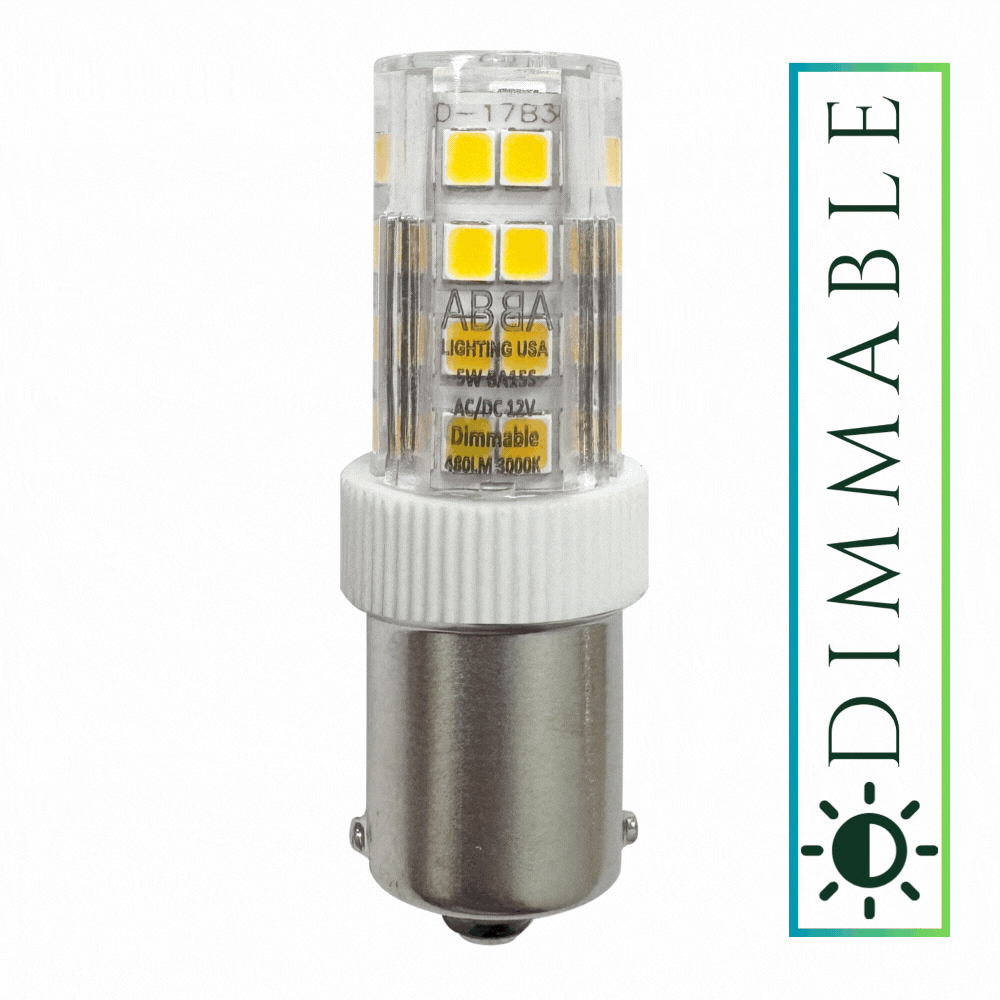 BA15S Bayonet Style LED Capsule 12V Energy Efficient 1156 Light Bulb