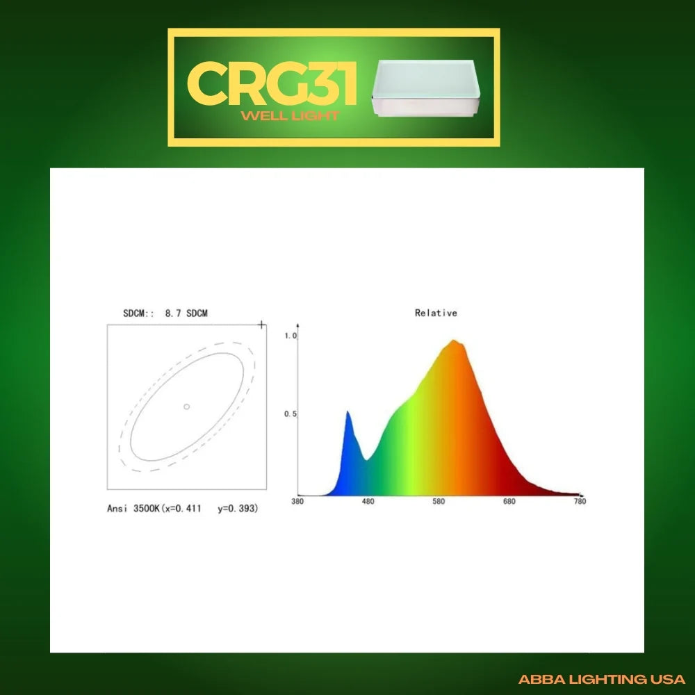 In Ground Paver Light Rectangle CRG31 | Low Voltage LED RGBW