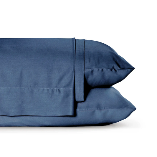 Navy blue bamboo viscose sheet set, 4-piece by Pure Fiber Bedding on Tampa Home & Garden Store
