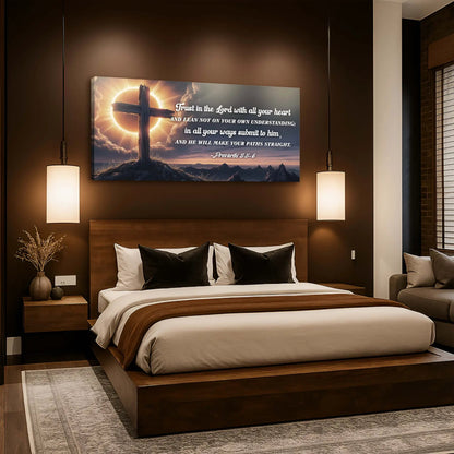Proverbs 3 5 6 Trust in the Lord Sign II
