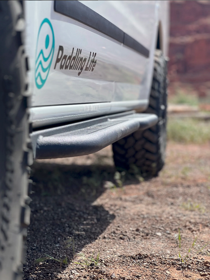 Avatar NV3500 RockBody Side Steps, black steel running boards for a vehicle on Tampa Home & Garden Store