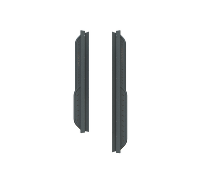 Avatar NV3500 RockBody Side Steps two-piece dark gray steel pair on Tampa Home & Garden Store