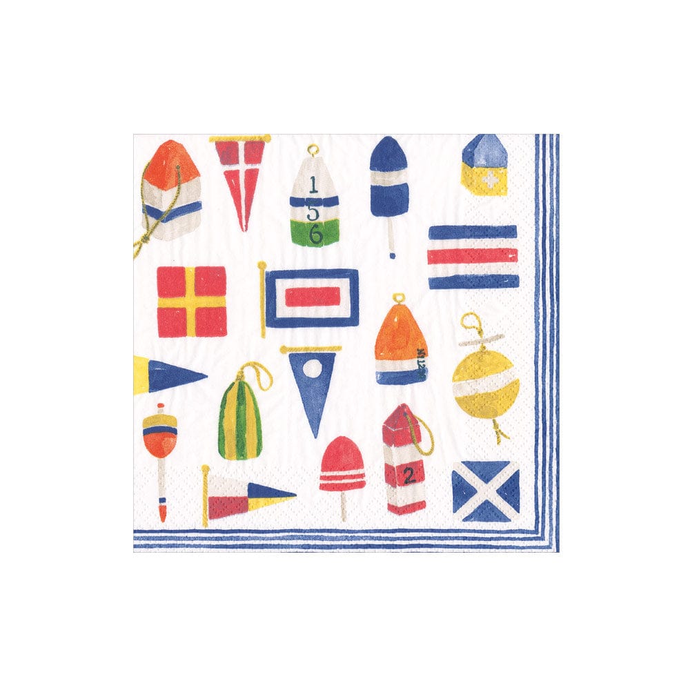 Nantucket - Cocktail Napkin - Tampa Home & Garden Store