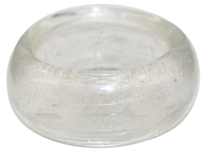 Napkin Ring Glass - Amber - Tampa Home & Garden Store