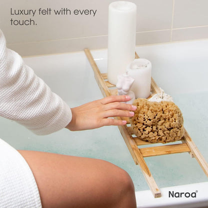Naroa Shower Sponge — Natural Exfoliation for Healthy, Radiant Skin - Tampa Home & Garden Store