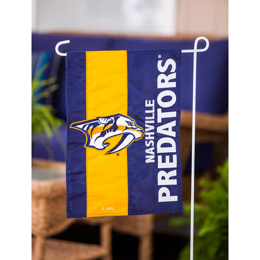 Nashville Predators Embellished Garden Flag - Tampa Home & Garden Store