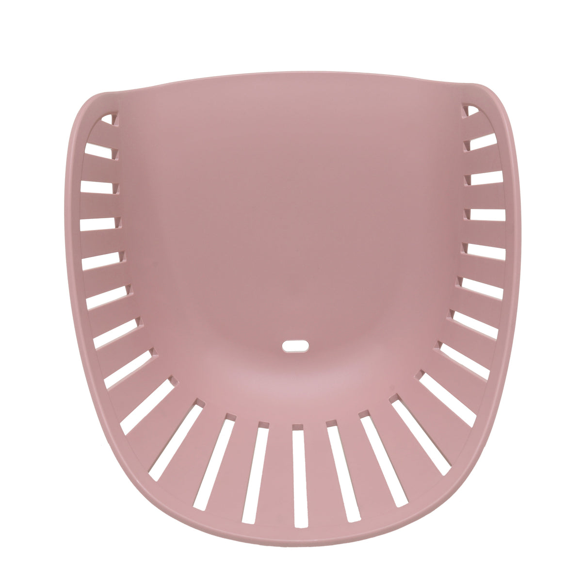 Nassau Carver Armchair Peony Pink Social Plastic outdoor chair set, 2pc, pink curved back with slotted sides on Tampa Home & Garden Store
